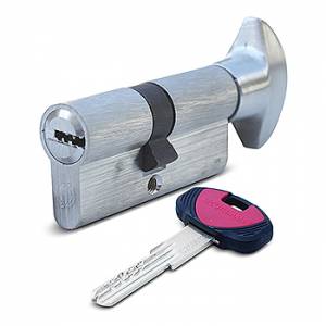 Cilindar SECUREMME K2 gumb/ključ