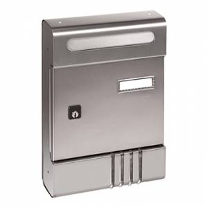 Poštanski ormarić SE v290*š204*d70 mm., boja srebro, aluminij