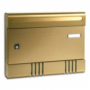 Poštanski ormarić SIRE v290*š365*d70 mm., boja bronca, aluminij