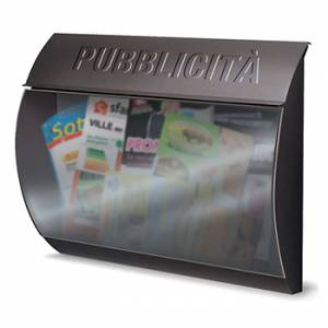 Box za reklame BUSTA sa prozirnim plexi vratima v298*š358*d100 mm.