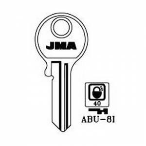 Ključ cilindrični ABU-8I ( BUA2R ERREBI / CS19R SILCA )