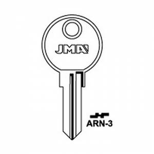 Ključ cilindrična ARN-3 ( ARM3 ERREBI / AB43 SILCA )