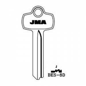 KLJUČ cilindrični BES-8D ( BES8 ERREBI / BES9 SILCA )
