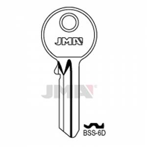 Ključ cilindrični BSS-6D ( BSS ERREBI / BS1 SILCA )