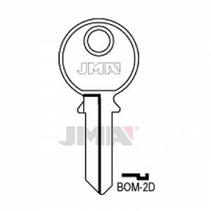 Ključ cilindrični BOM-2D ( BOM1 ERREBI / BO2 SILCA )
