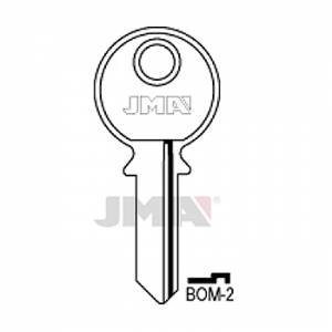 Ključ cilindrični BOM-2 ( BOM1R ERREBI / BO2R SILCA )