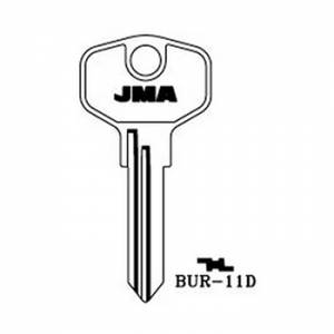 Ključ cilindrični BUR-11D ( BG35R ERREBI / BUR32 SILCA )