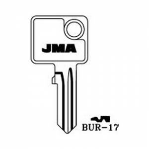 Ključ cilindrični BUR-17 ( BG34R ERREBI / BUR22R SILCA )