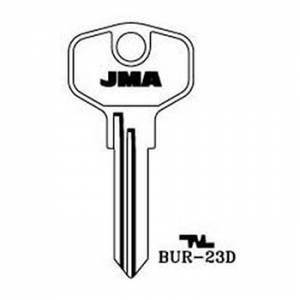Ključ cilindrični BUR-23D ( BG46R ERREBI / BUR34R SILCA )