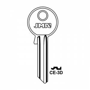 Ključ cilindrični CE-3D ( CE6PD ERREBI / CE6 SILCA )