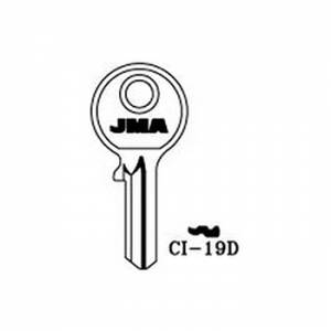 Ključ cilindrični CI-19D ( C8D ERREBI / CS28 SILCA )