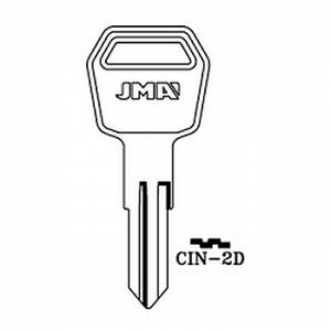 Ključ cilindrični CIN-2D ( CN11R ERREBI / RC6R SILCA )
