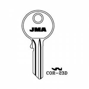 Ključ cilindrični COR-23D ( CO14 ERREBI / CB21 SILCA )