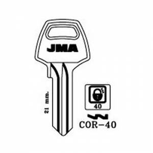 Ključ cilindrični COR-40 ( CO5PD ERREBI / CB3 SILCA )