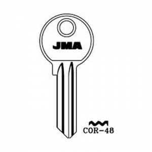 Ključ cilindrični COR-48 ( CO29R ERREBI / CB78R SILCA )