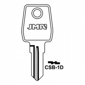 Ključ cilindrični CSB-1D ( CSB1R ERREBI / CAX1R SILCA )