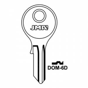 Ključ cilindrični DOM-6D ( DM24 ERREBI / DM4 SILCA )