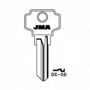 Ključ cilindrični DX-5D ( 	D5D ERREBI / DX1 SILCA )
