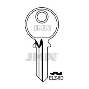Ključ cilindrični ELZ-6D ( EZ4PD ERREBI / EL3 SILCA )