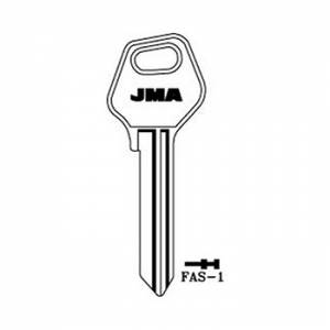 Ključ cilindrični FAS-1 ( FB4 ERREBI / FM7 SILCA )