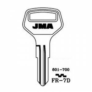 Ključ cilindrični FR-7D ( FRT1R ERREBI / FRT9R SILCA )