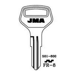 Ključ cilindrični FR-8 ( FRT1 ERREBI / FRT8 SILCA )