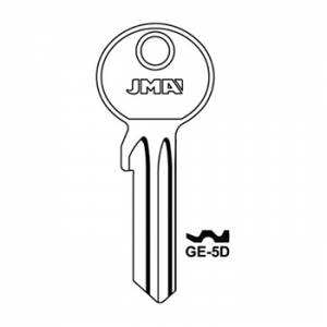 Ključ cilindrični GE-5D ( GG5D ERREBI / GE1X SILCA )