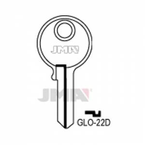 Ključ cilindrični GLO-22D ( GO1R ERREBI / GL1 SILCA )