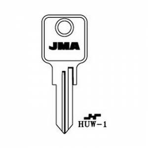 Ključ cilindrični HUW-1 ( UW4R ERREBI / HW4 SILCA )