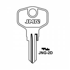 Ključ cilindrični JNG-2D ( JNG2 ERREBI / JU13R SILCA )