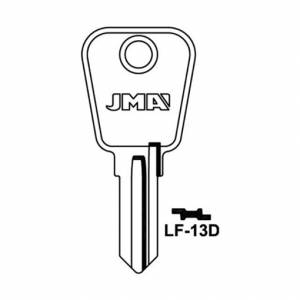 Ključ cilindrični LF-13D ( LF47R ERREBI / LF20R SILCA )