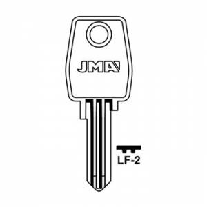Ključ cilindrični LF-2 ( LF8 ERREBI / LF2 SILCA )