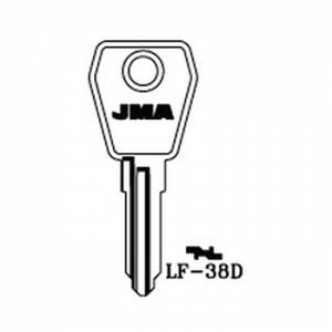 Ključ cilindrični LF-38D ( LF54R ERREBI / LF59R SILCA )
