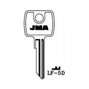 Ključ cilindrični LF-5D ( LF24 ERREBI / LF11R SILCA )