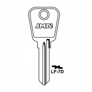 Ključ cilindrični LF-7D ( LF20R ERREBI / LF32R SILCA )