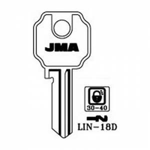 Ključ cilindrični LIN-18D ( LI10 ERREBI / LC13 SILCA )