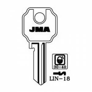 Ključ cilindrični LIN-18 ( LI10R ERREBI / LC13R SILCA )