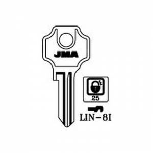 Ključ cilindrični LIN-8I ( LI11R ERREBI / LC6R SILCA )