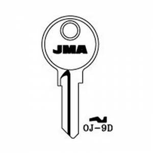 Ključ cilindrični OJ-9D ( OJ9 ERREBI / HR1 SILCA ) 