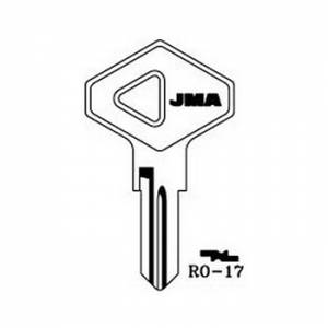 Ključ cilindrični RO-17 ( R26R ERREBI / RO39 SILCA )