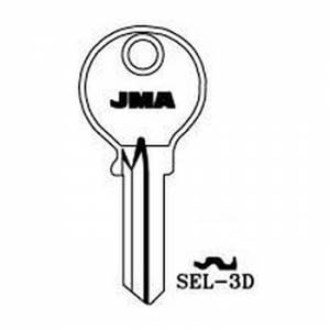 Ključ cilindrični SEL-3D ( SL4PD ERREBI / SE1 SILCA )