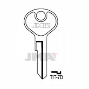 Ključ cilindrični TIT-7D ( TT4PS ERREBI / TN3 SILCA )