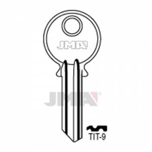 Ključ cilindrični TIT-9 ( TT4R ERREBI / TN4R SILCA )