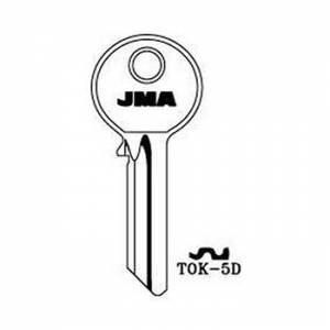 Ključ cilindrični TOK-5D ( TK5D ERREBI / TO1 SILCA )