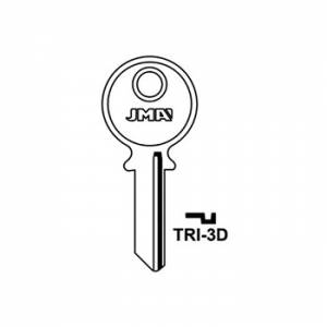 Ključ cilindrični TRI-3D ( TR9R ERREBI / TL9 SILCA )