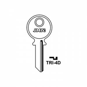 Ključ cilindrični TRI-4D ( TR10R ERREBI / TL10 SILCA )