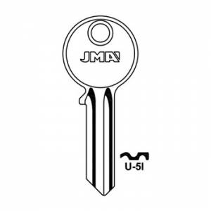 Ključ cilindrični U-5I ( U5S ERREBI / UL051 SILCA )