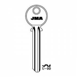 Ključ cilindrični U-9D ( U8D ERREBI / UL046 SILCA )