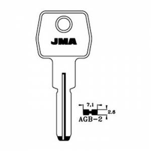 Ključ cilindar specijal AGB-2 ( AGB6 ERREBI / AGB5 SILCA )