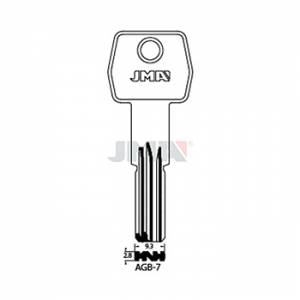 Ključ cilindar specijal AGB-7 ( AGB10 ERREBI / AGB9 SILCA )
